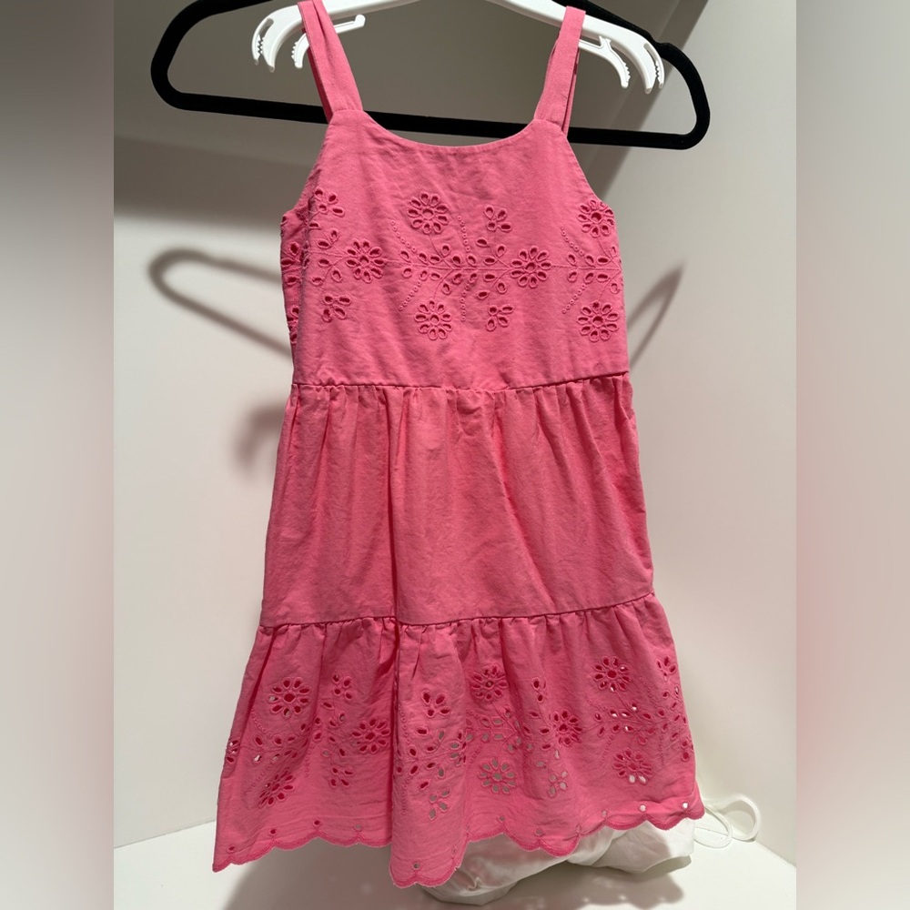 Zara SCHIFFLI FLORAL DRESS